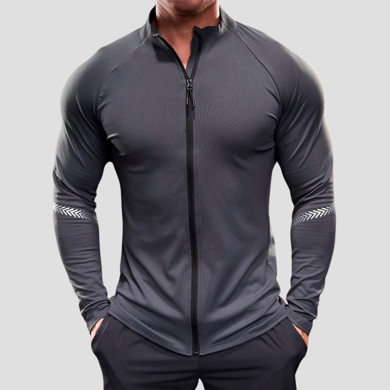 Jaqueta Masculina Esportiva Dry Fit Gym