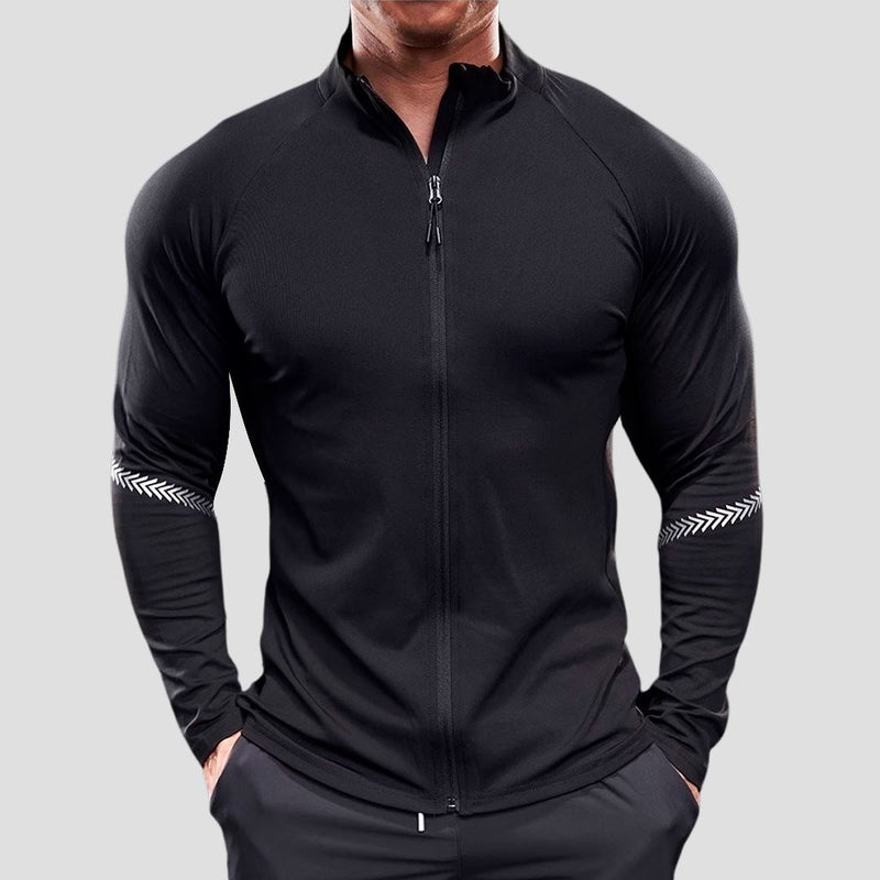 Jaqueta Masculina Esportiva Dry Fit Gym