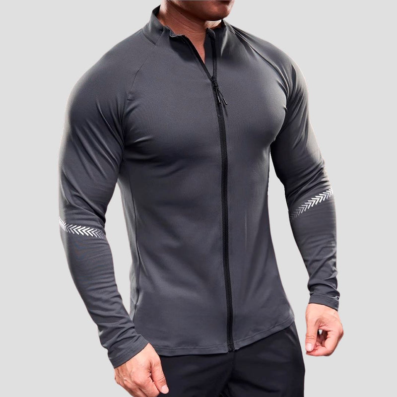 Jaqueta Masculina Esportiva Dry Fit Gym