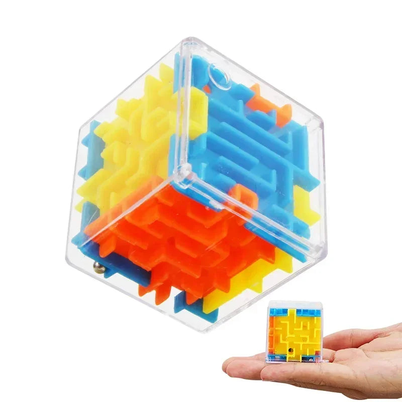 3D Labirinto Cubo Mágico Seis Lados