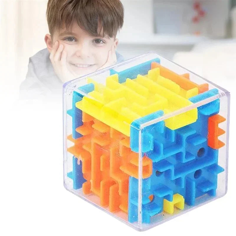 3D Labirinto Cubo Mágico Seis Lados