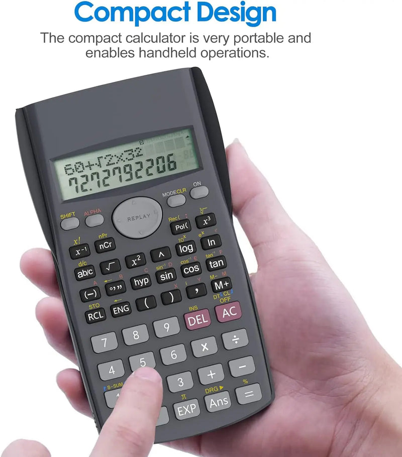 Calculadora científica multifuncional portátil