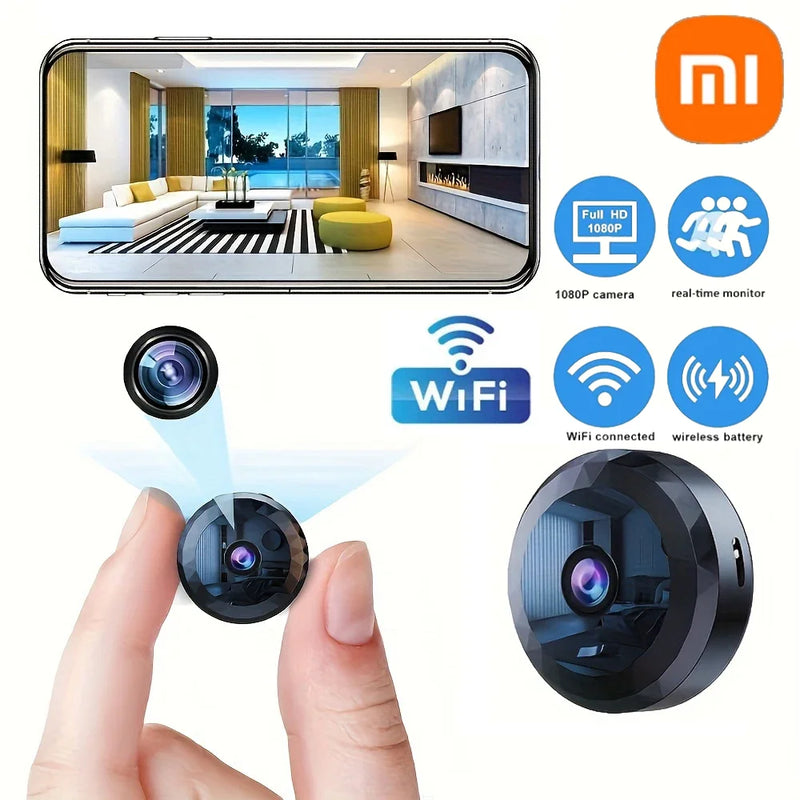 Xiaomi mini câmera wi-fi 1080p hd câmera de segurança sem fio