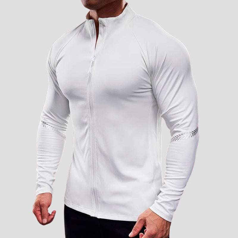 Jaqueta Masculina Esportiva Dry Fit Gym